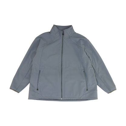 Blue Solid Jacket