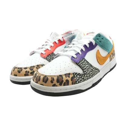 Dunk Low Safari Mix Low-Top Athletic Shoes