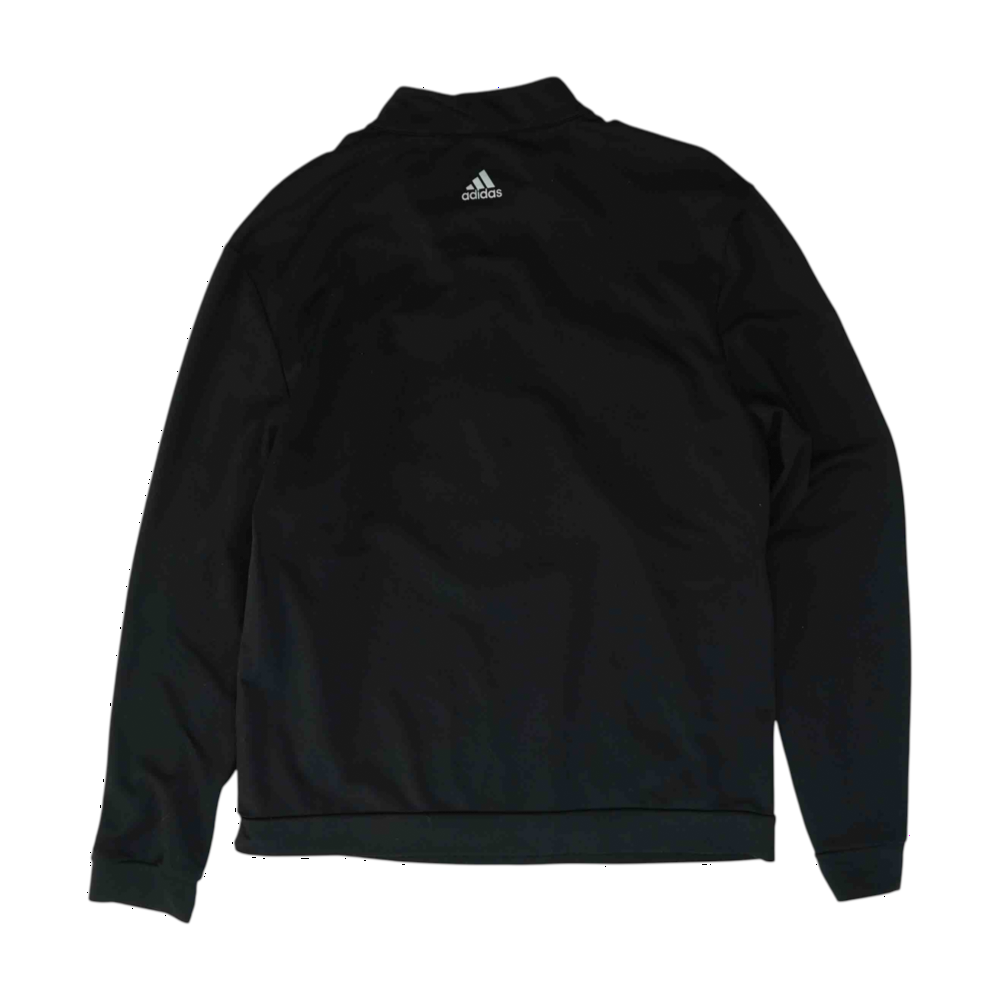 Gray Color Block 1/4 Zip Pullover