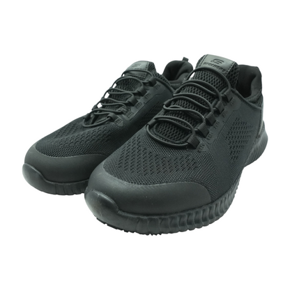 Black Low-Top Athletic Shoes
