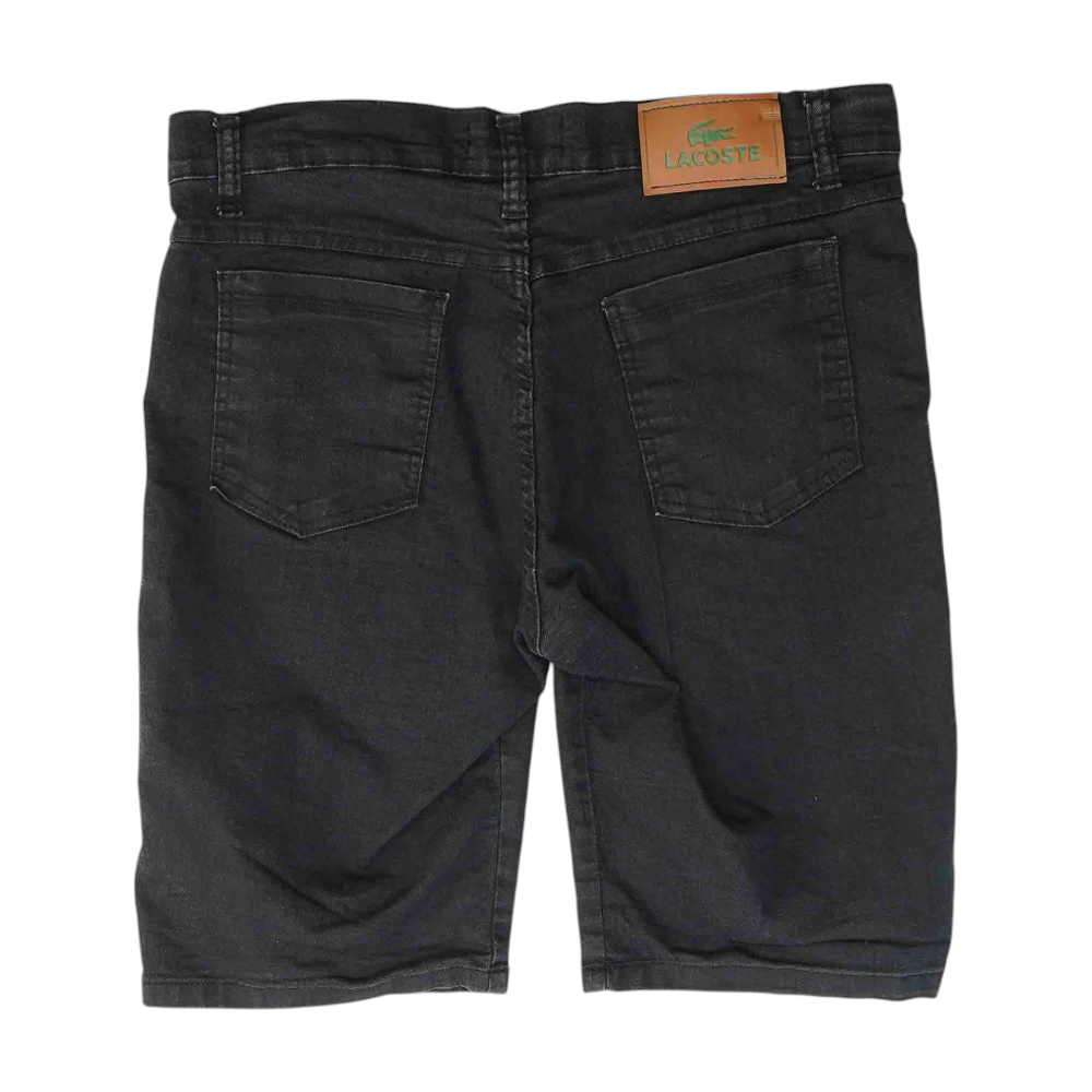 Black Denim Shorts