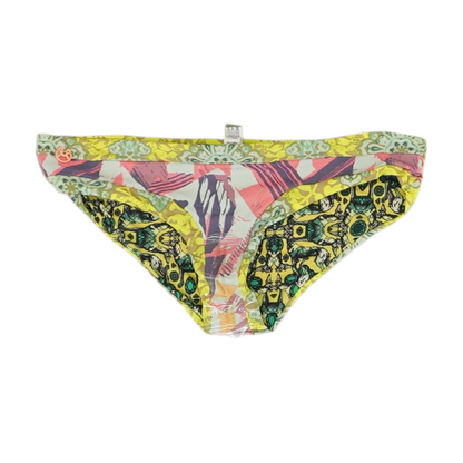 Green Graphic Swim Bottom