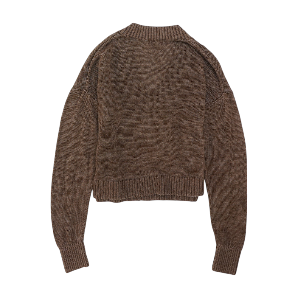 Brown Pullover Sweater