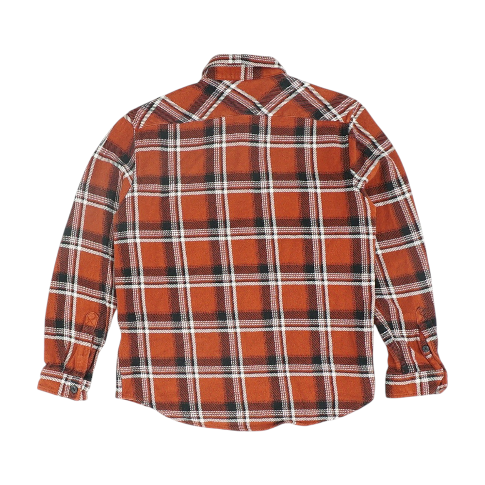 Red Plaid Flannel Button Down