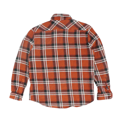 Red Plaid Flannel Button Down