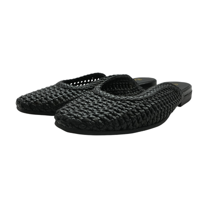 Black Slip-On Flats