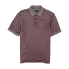 Nordstrom Maroon Solid Short Sleeve Polo – Image 1
