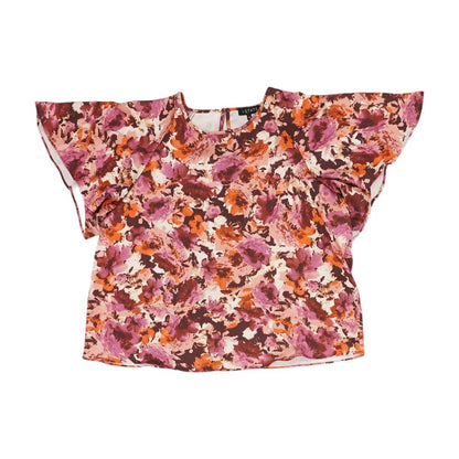 Pink Floral Blouse