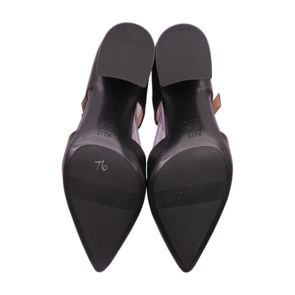 Black Block Heels