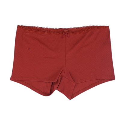 Red Solid Pajama Bottom