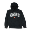 Black Solid Hoodie Pullover