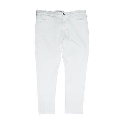White Ankle Skinny Leg Jeans