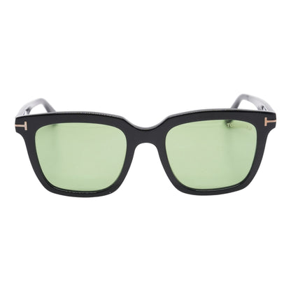 Black MARCO-02 Square Sunglasses