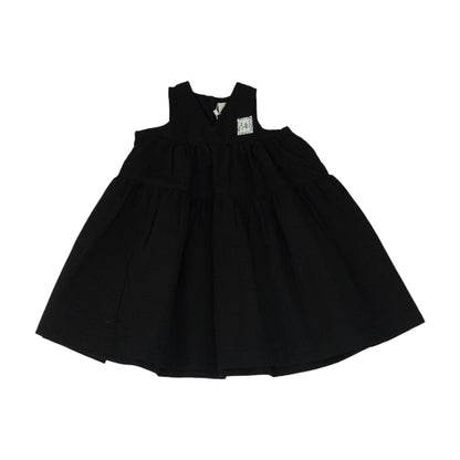 Black Solid Dress