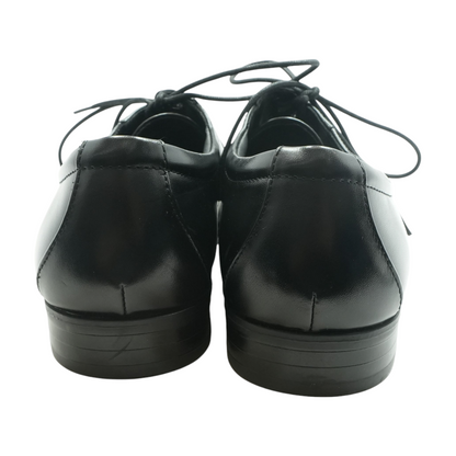 Black Lace-Up Dress Shoes
