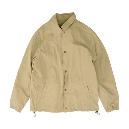Beige Solid Jacket