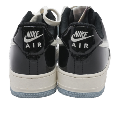 Air Force 1 Low Black Iron Grey Patent Low-Top Athletic Shoes