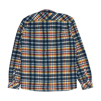 Multi Plaid Flannel Button Down