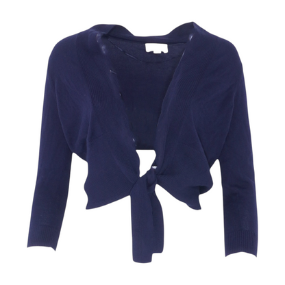 Navy Cardigan Sweater