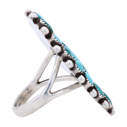 Sterling Silver Turquoise Statement Ring