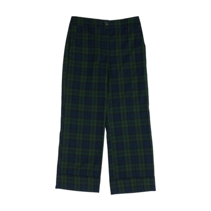 Green Plaid Pants
