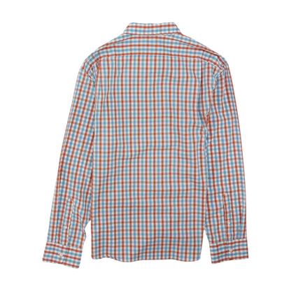 Multi Check Long Sleeve Button Down