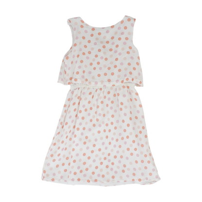 White Polka Dot Dress