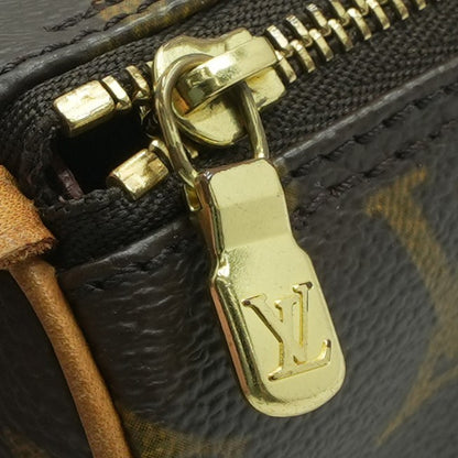 Brown Pochette Papillon in Monogram Coated Canvas
