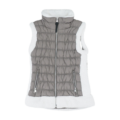 Brown Solid Active Vest