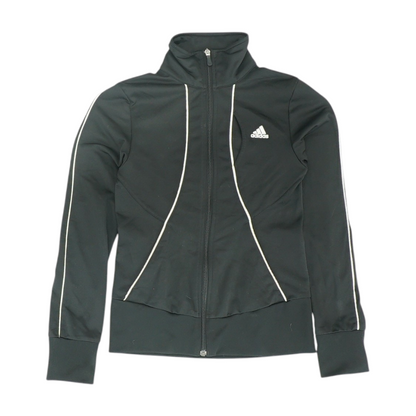 Black Solid Active Jacket