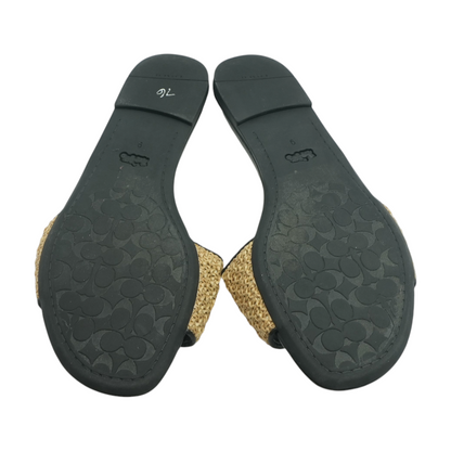 Tan Flat Sandals