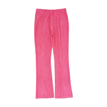 Pink Striped Dress Pants
