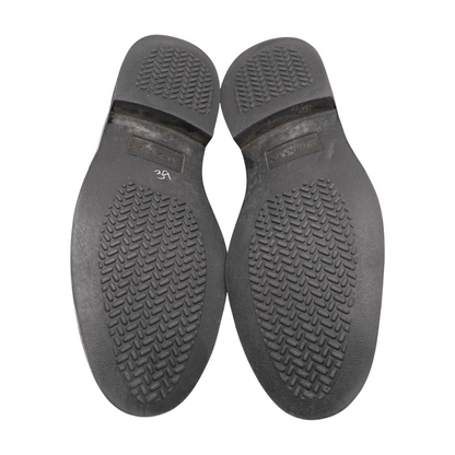 Black Lace-Up Dress Shoes
