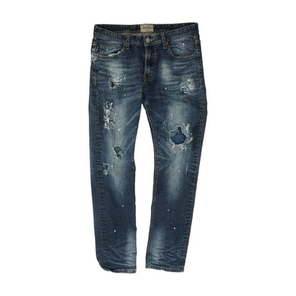 Blue Straight Jeans