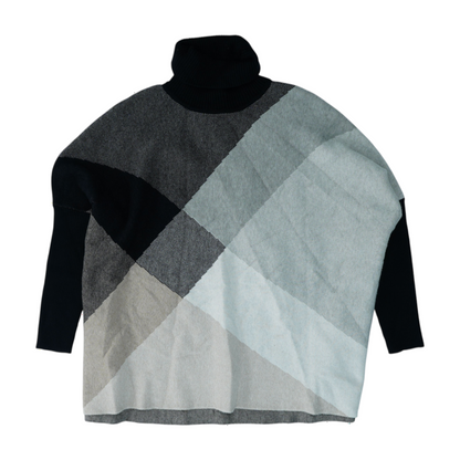 Multi Color Block Pullover Sweater