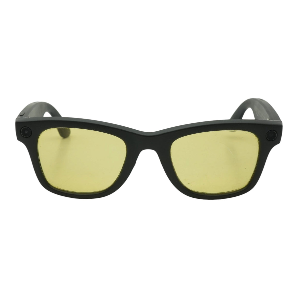 Black Wayfarer Smart Glasses