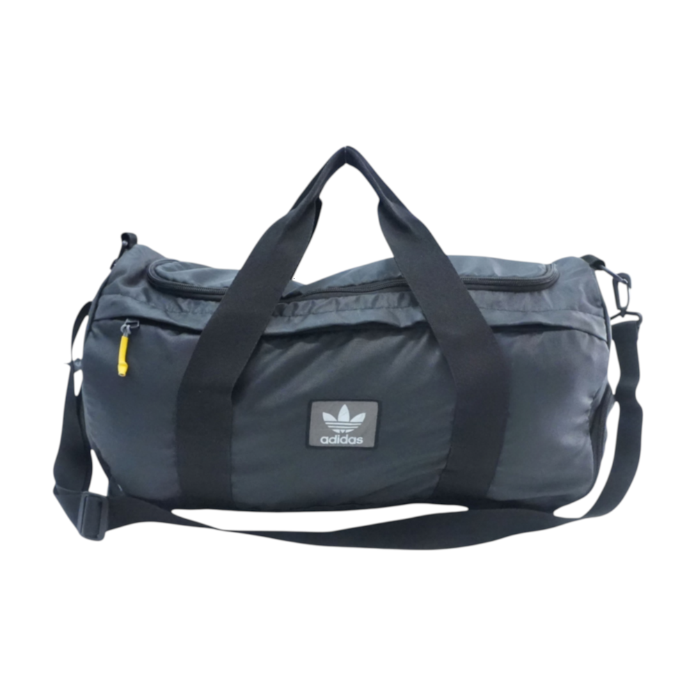 adidas Black Duffel Bag – Image 1