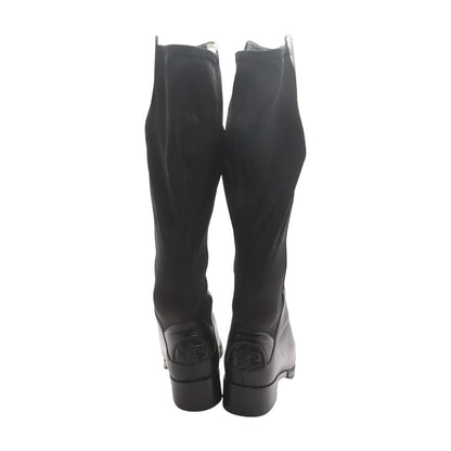 Black Knee High Boots