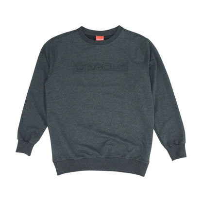Charcoal Solid Crewneck T-Shirt