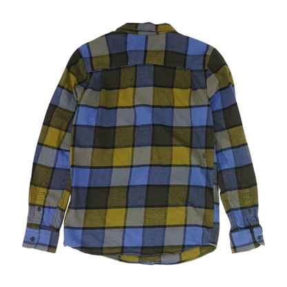 Green Check Flannel Button Down