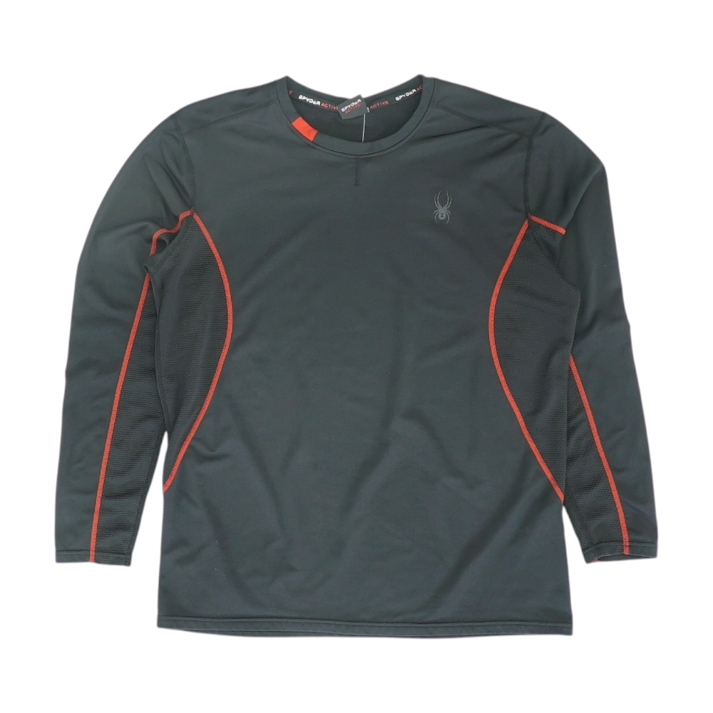 Black Solid Sweatshirt Pullover