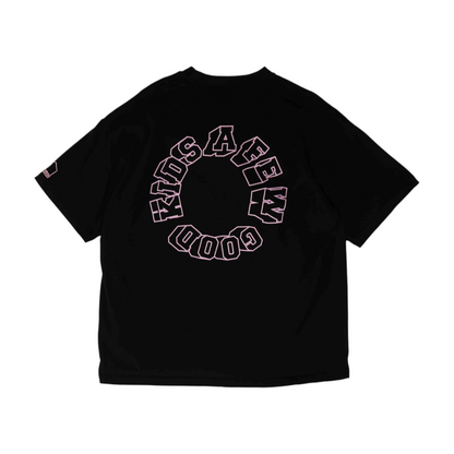 Black Solid T-Shirt