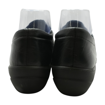 Black Slip-On Flats