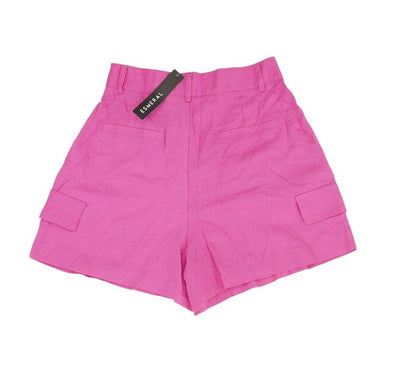 Magenta Chino Shorts