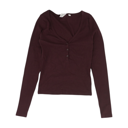 Burgundy Blouse