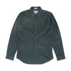 Black Solid Long Sleeve Button Down