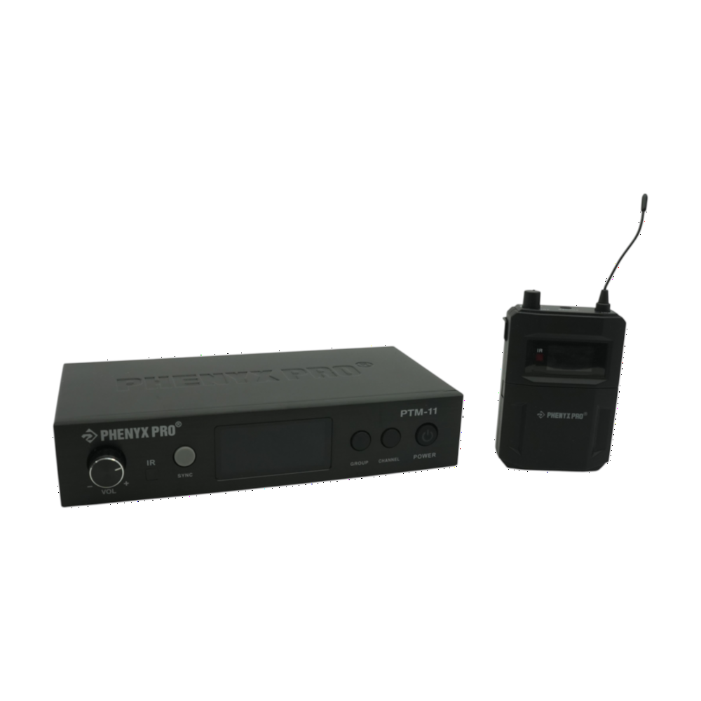 PTM-11 UHF Mono Wireless IEM In Ear Monitor System