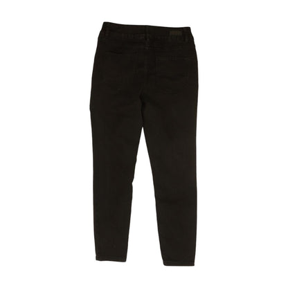 Black Mid Rise Regular Jeans