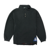 Navy Solid Long Sleeve Polo
