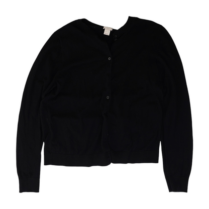 Black Cardigan Sweater